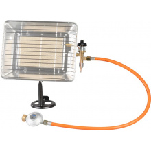 STREND PRO GS4200E Plynové topidlo, ohřívač 4,2kW s regulací, přenosný přímotop na bombu