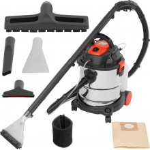 STREND PRO MWD211 Průmyslový dílenský vysavač/tepovač 1600W, 20l