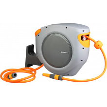 STREND PRO Automatický nástěnný naviják se zahradní hadicí 1/2“ délka 20+2 m