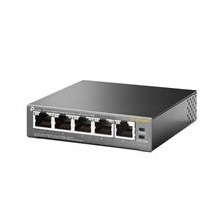 Switch TP-Link TL-SG1005P 5x LAN, 4xPoE, 65W, kov