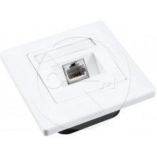 SX9-1-5E-STP-WH - zásuvka 1x RJ45 CAT5E STP