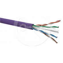 SXKD-6-UTP-LSOH - Solarix LSOH, 100m/box, Dca-s2,d2,a1