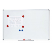 Tabule magnetická Dahle Basic Board, 120 x 90 cm, nástěnná, lakovaná, hliníkový rám, bílá