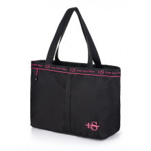 taška ladies LOAP ARIS černo/růžová