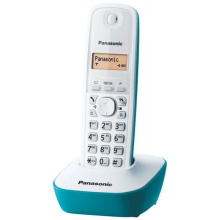 Telefon bezšňůrový Panasonic KX-TG1611FXC, modrý