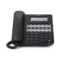 Telefon digitální E-LG LDP-9224DF, 3-řád. podsvícený displej, 24 progr. tl., černý