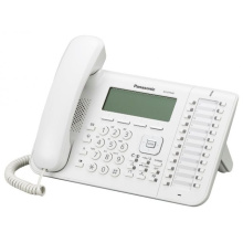 Telefon digitální KX-DT546X s 6-řádkovým displejem, bílý