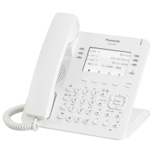 Telefon digitální KX-DT635NE, velký podsvícený LCD, bílý
