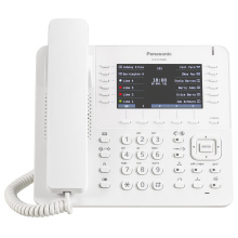 Telefon digitální KX-DT680NE-B, velký barevný LCD, bílý