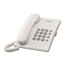Telefon Panasonic KX-TS500FXW, bílý