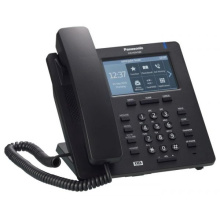Telefon šňůrový SIP Panasonic KX-HDV330NE-B, černý