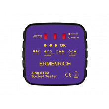 Tester zásuvek ERMENRICH Zing ST30