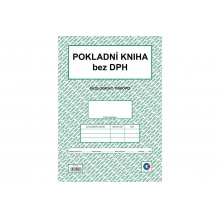 Tiskopis Pokladní kniha bez DPH Baloušek, A4, 50 listů