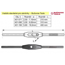 Vratidlo pro závitníky čtyřhran 5,6-16mm Bučovice Tools