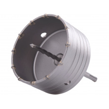 vrták SDS PLUS do zdi korunkový, průměr 125mm, délka stopky 100mm M22, EXTOL PREMIUM