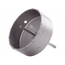 vrták SDS PLUS do zdi korunkový, průměr 150mm, délka stopky 100mm M22, EXTOL PREMIUM