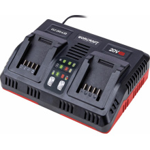 WORCRAFT Dvojitá RYCHLONABÍJEČKA Li-ion akumulátorů CLC-20V-4.4D pro set S20Li
