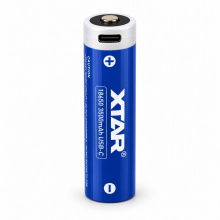 XTAR 18650 3,6 V 3500 mAh USB-C 10 A nabíjecí Li-ion baterie