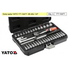 YATO Gola sada 38 dílů 1/4