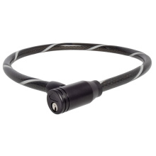 zámek  15x800mm pletený černý reflexní