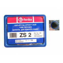 záplaty Ferdus ZS 2 25mm 100ks/1.83/ks