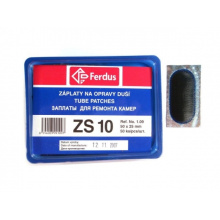 záplaty Ferdus ZS10 50x25 50ks/2.24/ks