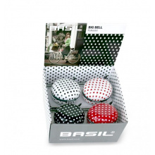 zvonek BASIL BIG BELL Polkadot box mix 4 kusy